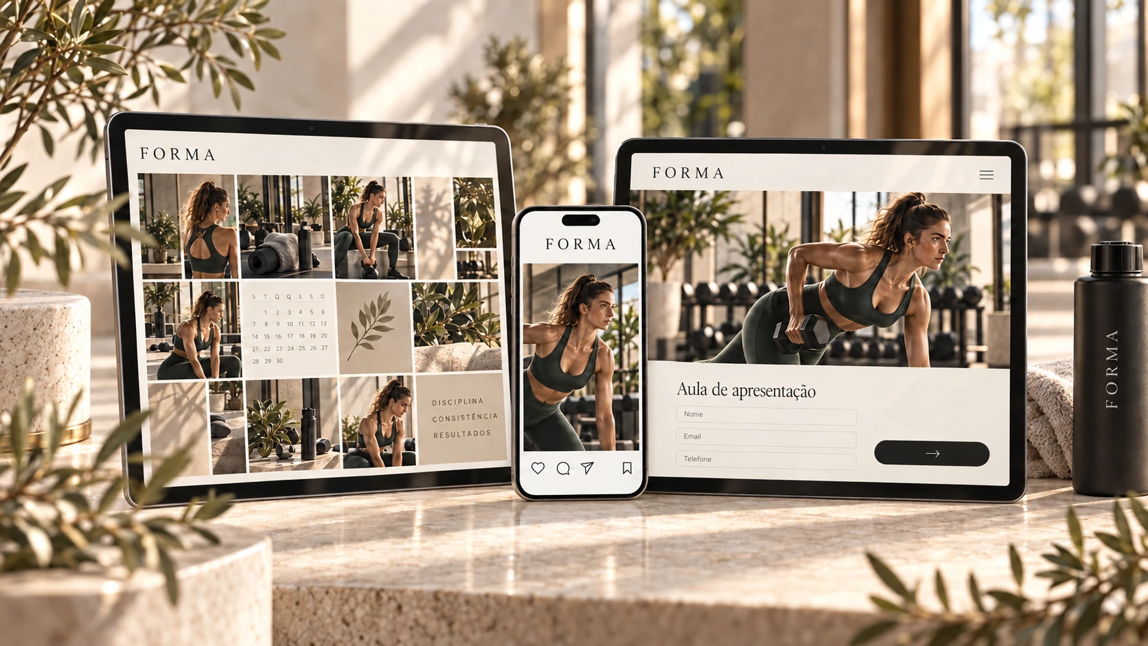 Campanha FORMA — estudo conceptual